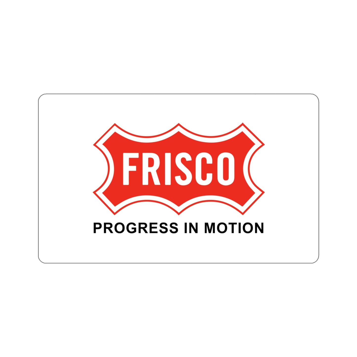 Flag of Frisco Texas USA STICKER Vinyl Die-Cut Decal-5 Inch-The Sticker Space