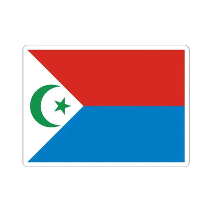 Flag of Frolinat (Chad) STICKER Vinyl Kiss-Cut Decal 4 Inch White - The Sticker Space