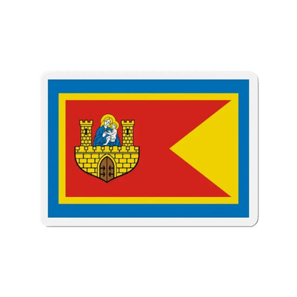 Flag of Frombork Poland - Refrigerator Magnet 2 Inch - The Sticker Space