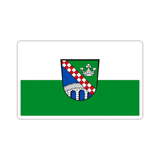 Flag of Fürstenfeldbruck Germany STICKER Vinyl Die-Cut Decal 6 Inch - The Sticker Space
