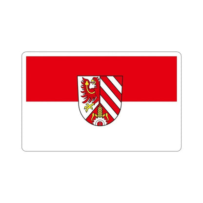 Flag of Fürth 2 Germany STICKER Vinyl Die-Cut Decal 4 Inch - The Sticker Space