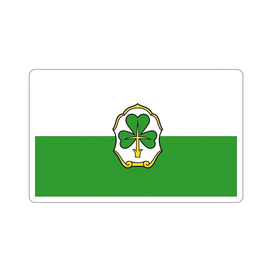 Flag of Fürth Germany STICKER Vinyl Die-Cut Decal - The Sticker Space