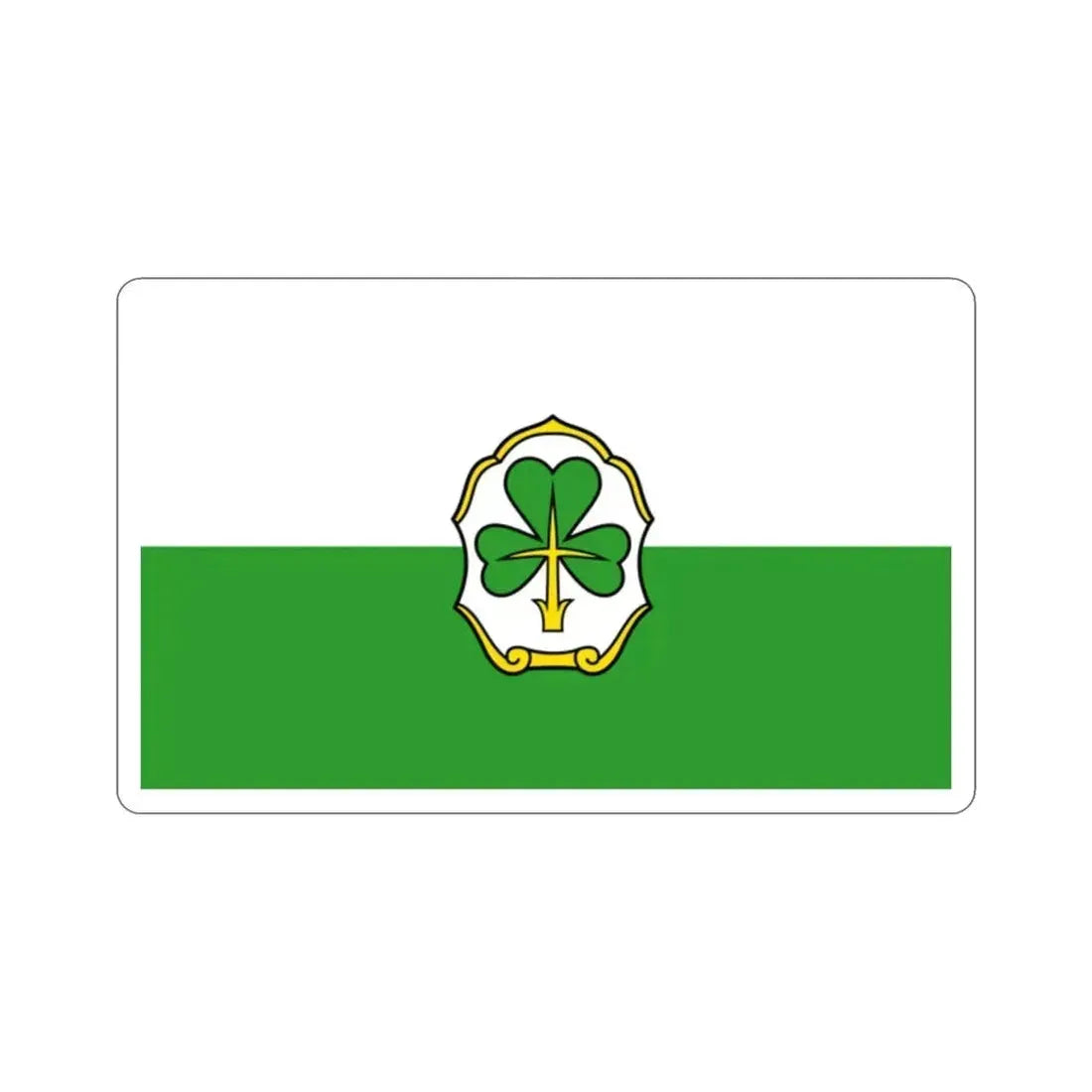 Flag of Fürth Germany STICKER Vinyl Die-Cut Decal - The Sticker Space