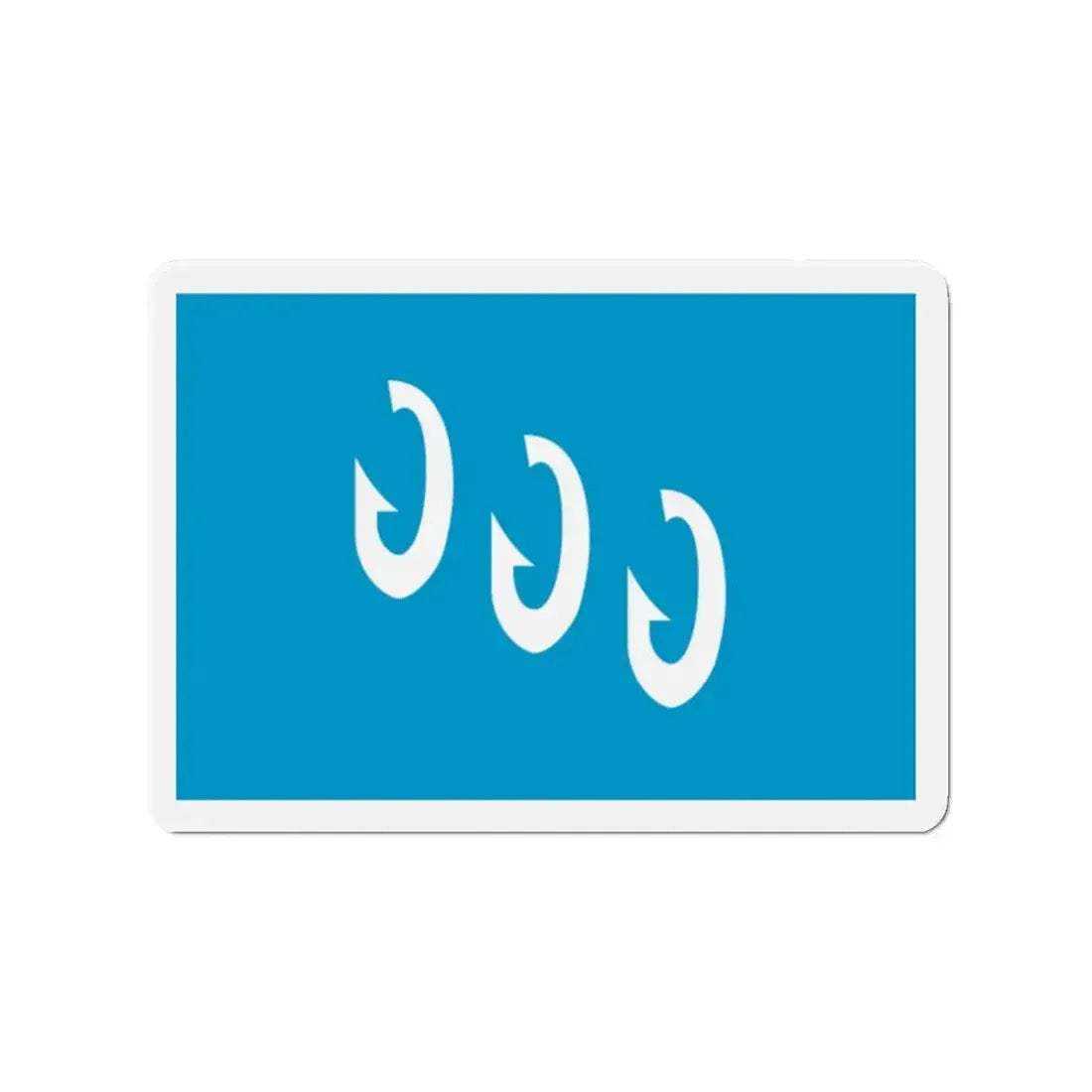 Flag of Frøya Trøndelag Norway - Refrigerator Magnet 2 Inch - The Sticker Space