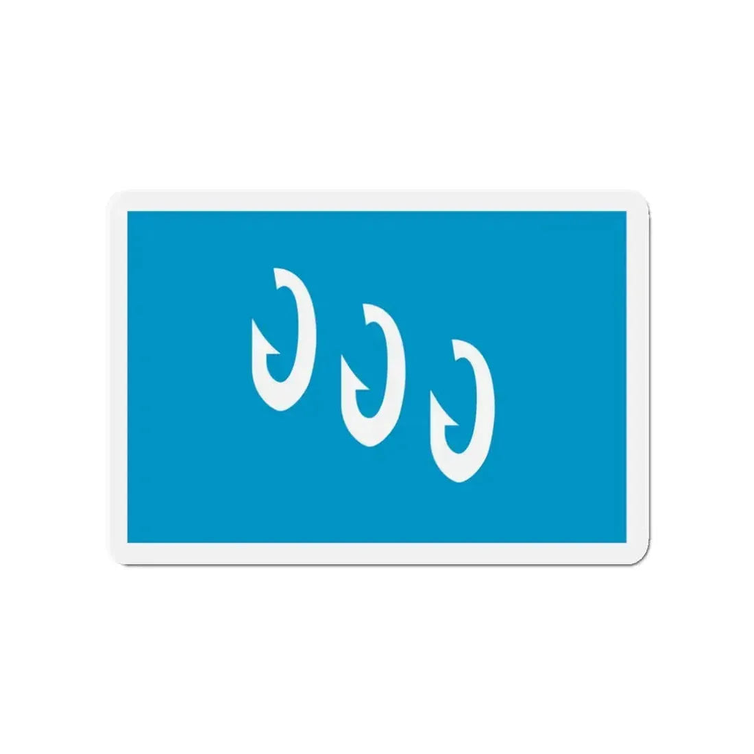 Flag of Frøya Trøndelag Norway - Refrigerator Magnet 3 Inch - The Sticker Space