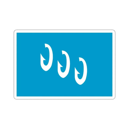 Flag of Frøya Trøndelag Norway STICKER Vinyl Die-Cut Decal 3 Inch - The Sticker Space