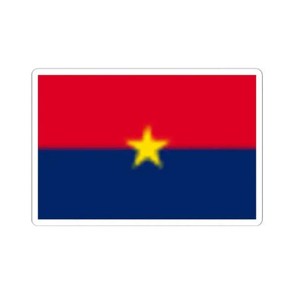 Flag of Fujian Peoples Government (China) STICKER Vinyl Kiss-Cut Decal 2 Inch White - The Sticker Space