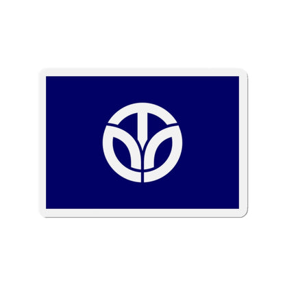 Flag of Fukui Prefecture Japan - Die-Cut Magnet-2" x 2"-The Sticker Space