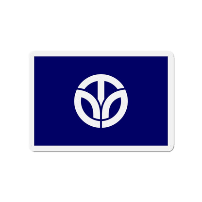 Flag of Fukui Prefecture Japan - Die-Cut Magnet-3" x 3"-The Sticker Space