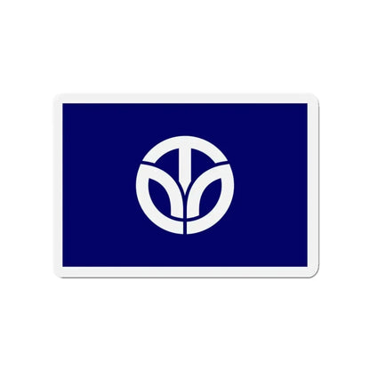 Flag of Fukui Prefecture Japan - Refrigerator Magnet 3 Inch - The Sticker Space