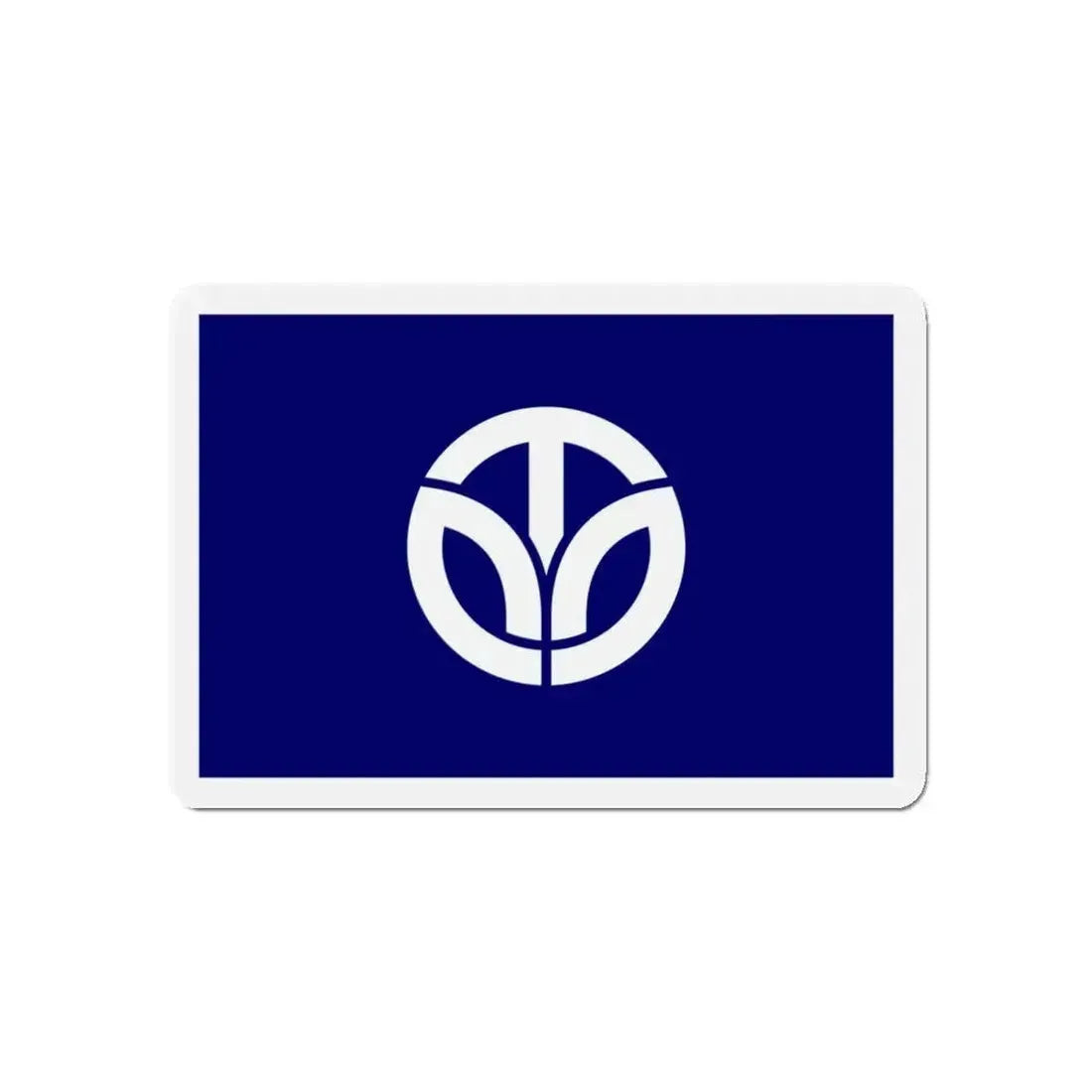 Flag of Fukui Prefecture Japan - Refrigerator Magnet - The Sticker Space