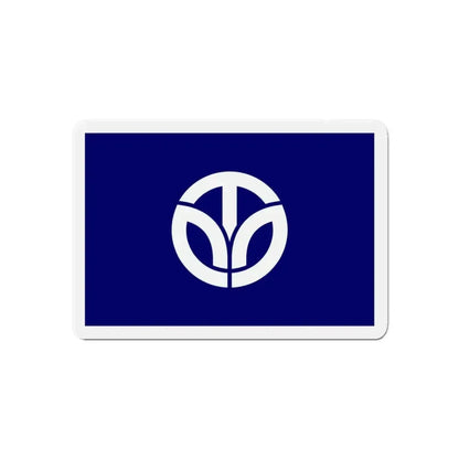 Flag of Fukui Prefecture Japan - Refrigerator Magnet - The Sticker Space
