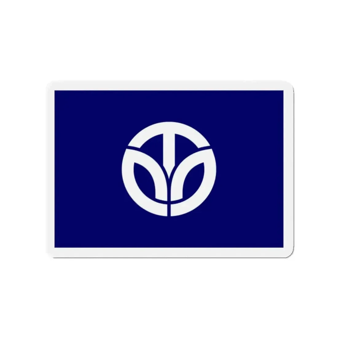 Flag of Fukui Prefecture Japan - Refrigerator Magnet - The Sticker Space
