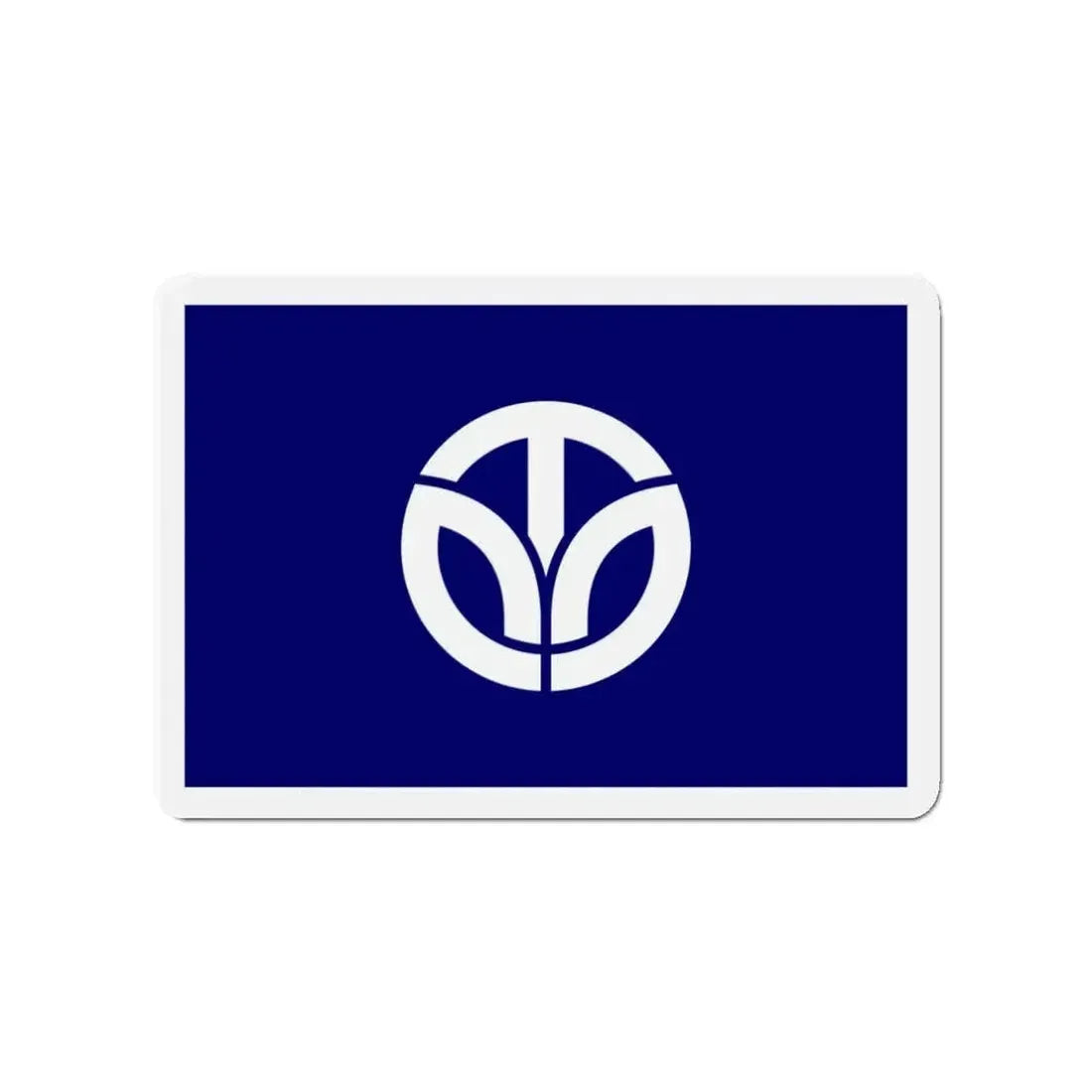Flag of Fukui Prefecture Japan - Refrigerator Magnet - The Sticker Space