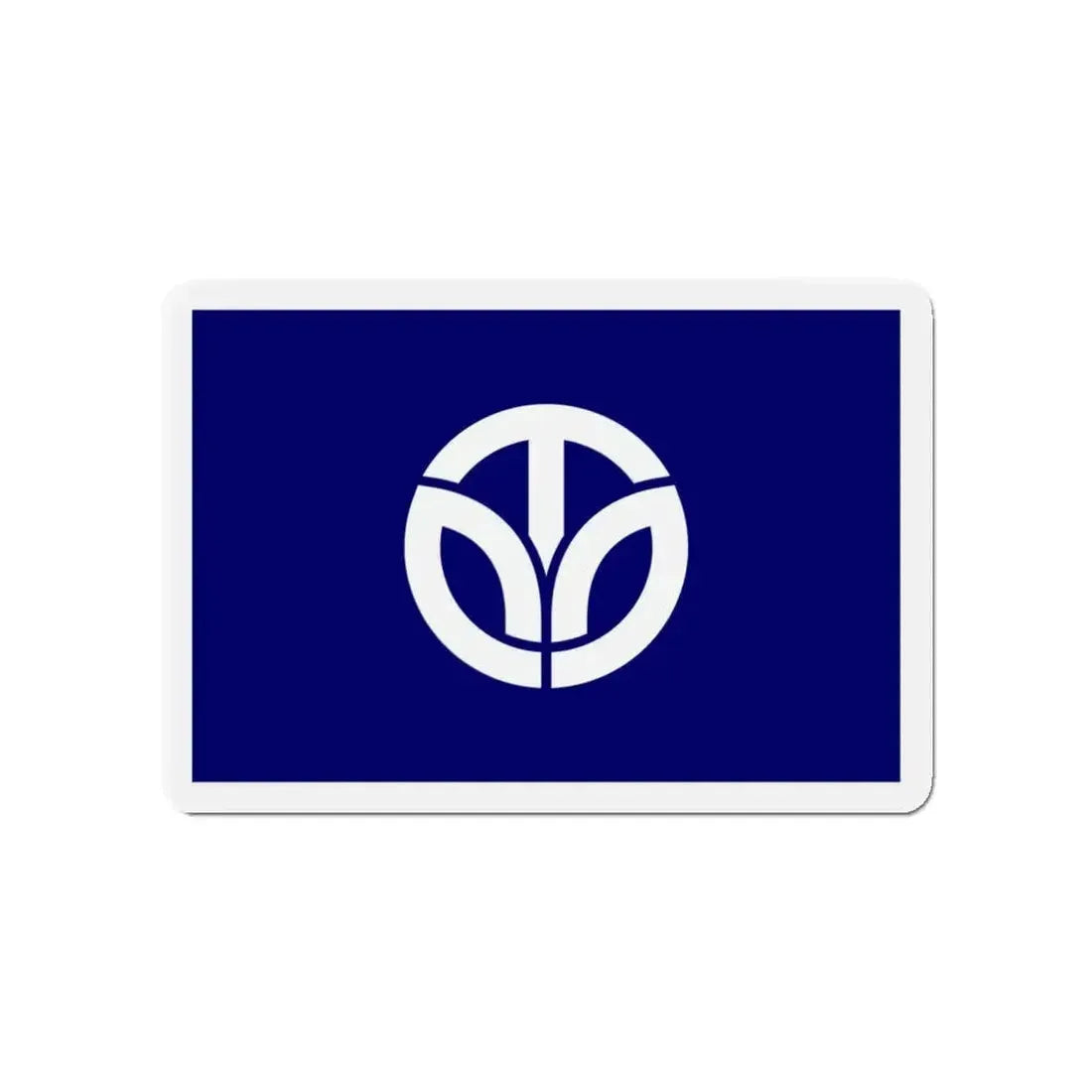 Flag of Fukui Prefecture Japan - Refrigerator Magnet - The Sticker Space
