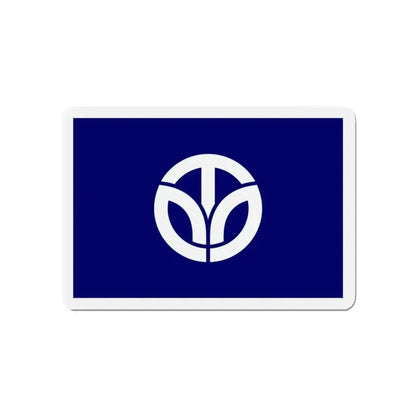 Flag of Fukui Prefecture Japan - Refrigerator Magnet - The Sticker Space