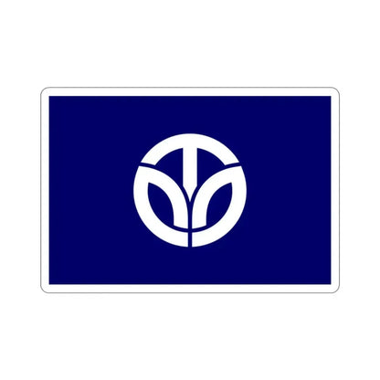 Flag of Fukui Prefecture Japan STICKER Vinyl Die-Cut Decal 2 Inch - The Sticker Space