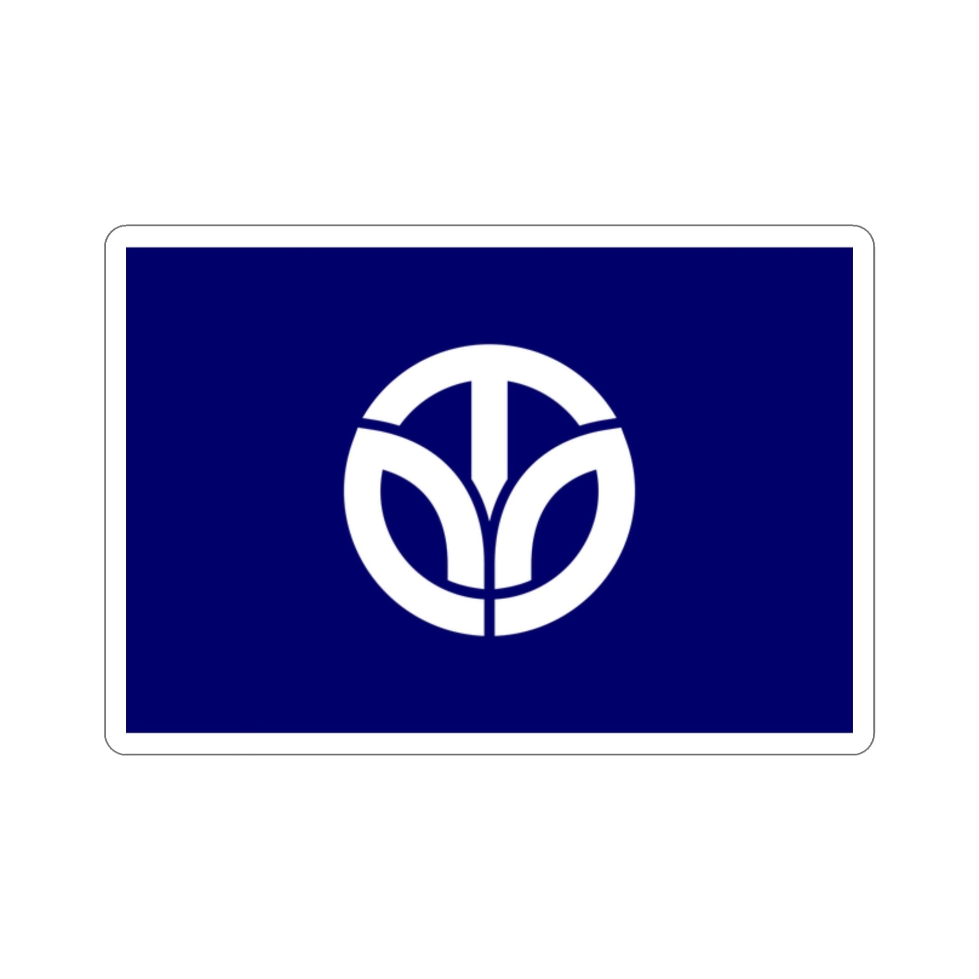 Flag of Fukui Prefecture Japan STICKER Vinyl Die-Cut Decal-2 Inch-The Sticker Space