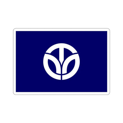 Flag of Fukui Prefecture Japan STICKER Vinyl Die-Cut Decal 3 Inch - The Sticker Space