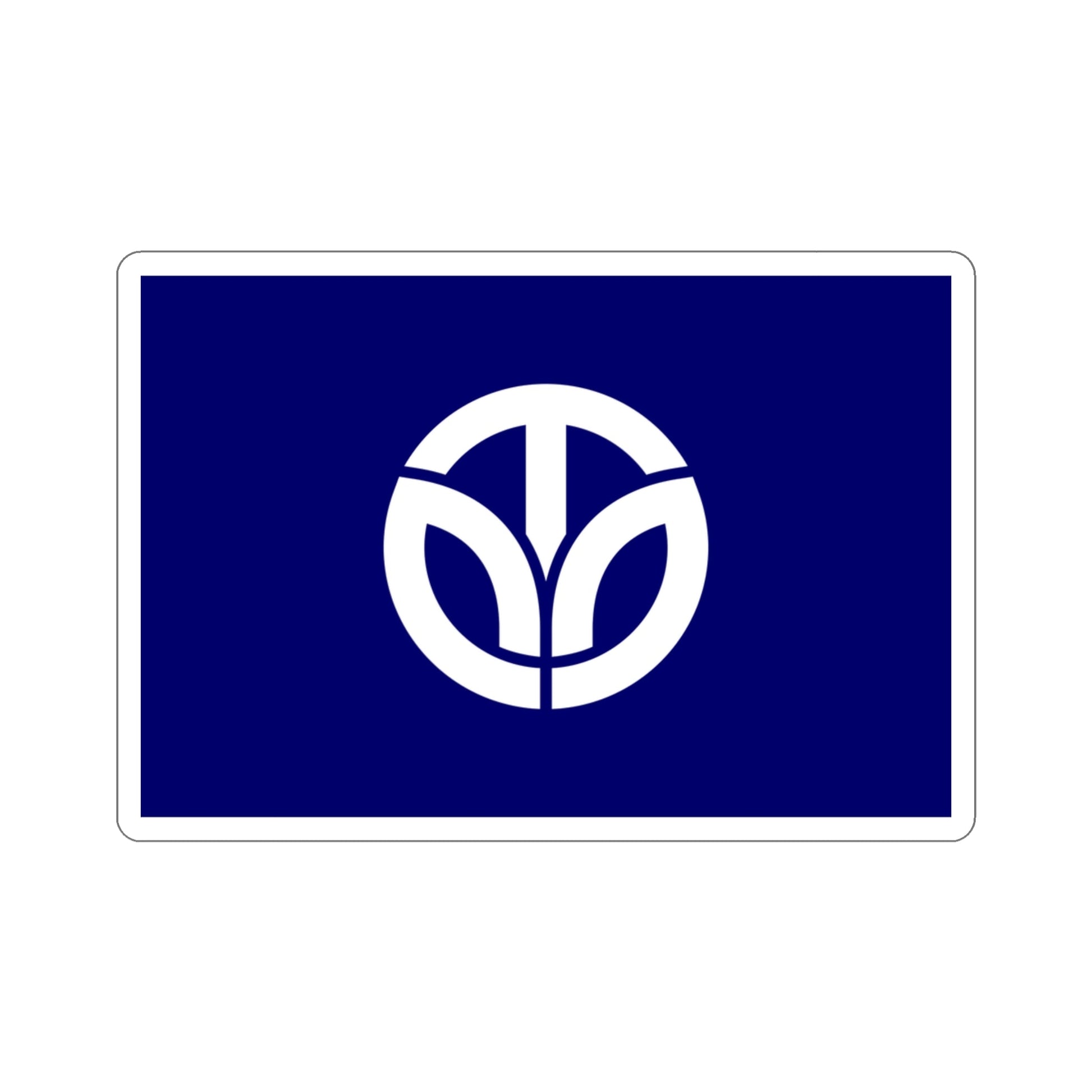 Flag of Fukui Prefecture Japan STICKER Vinyl Die-Cut Decal-3 Inch-The Sticker Space