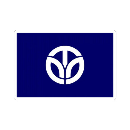 Flag of Fukui Prefecture Japan STICKER Vinyl Die-Cut Decal 4 Inch - The Sticker Space