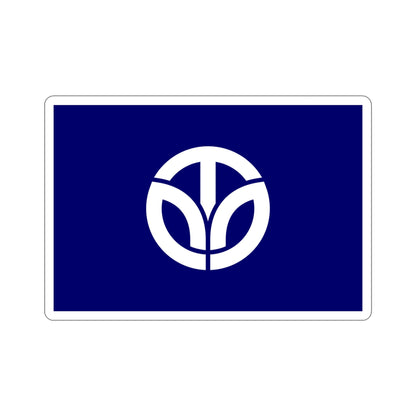 Flag of Fukui Prefecture Japan STICKER Vinyl Die-Cut Decal-4 Inch-The Sticker Space