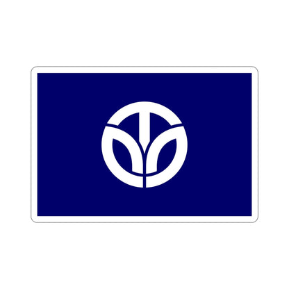 Flag of Fukui Prefecture Japan STICKER Vinyl Die-Cut Decal-5 Inch-The Sticker Space