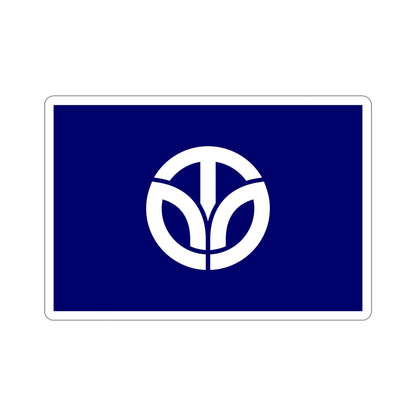 Flag of Fukui Prefecture Japan STICKER Vinyl Die-Cut Decal-6 Inch-The Sticker Space