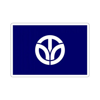 Flag of Fukui Prefecture Japan STICKER Vinyl Die-Cut Decal 6 Inch - The Sticker Space
