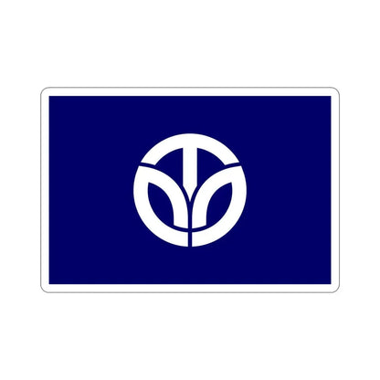 Flag of Fukui Prefecture Japan STICKER Vinyl Die-Cut Decal - The Sticker Space