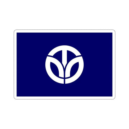 Flag of Fukui Prefecture Japan STICKER Vinyl Die-Cut Decal - The Sticker Space
