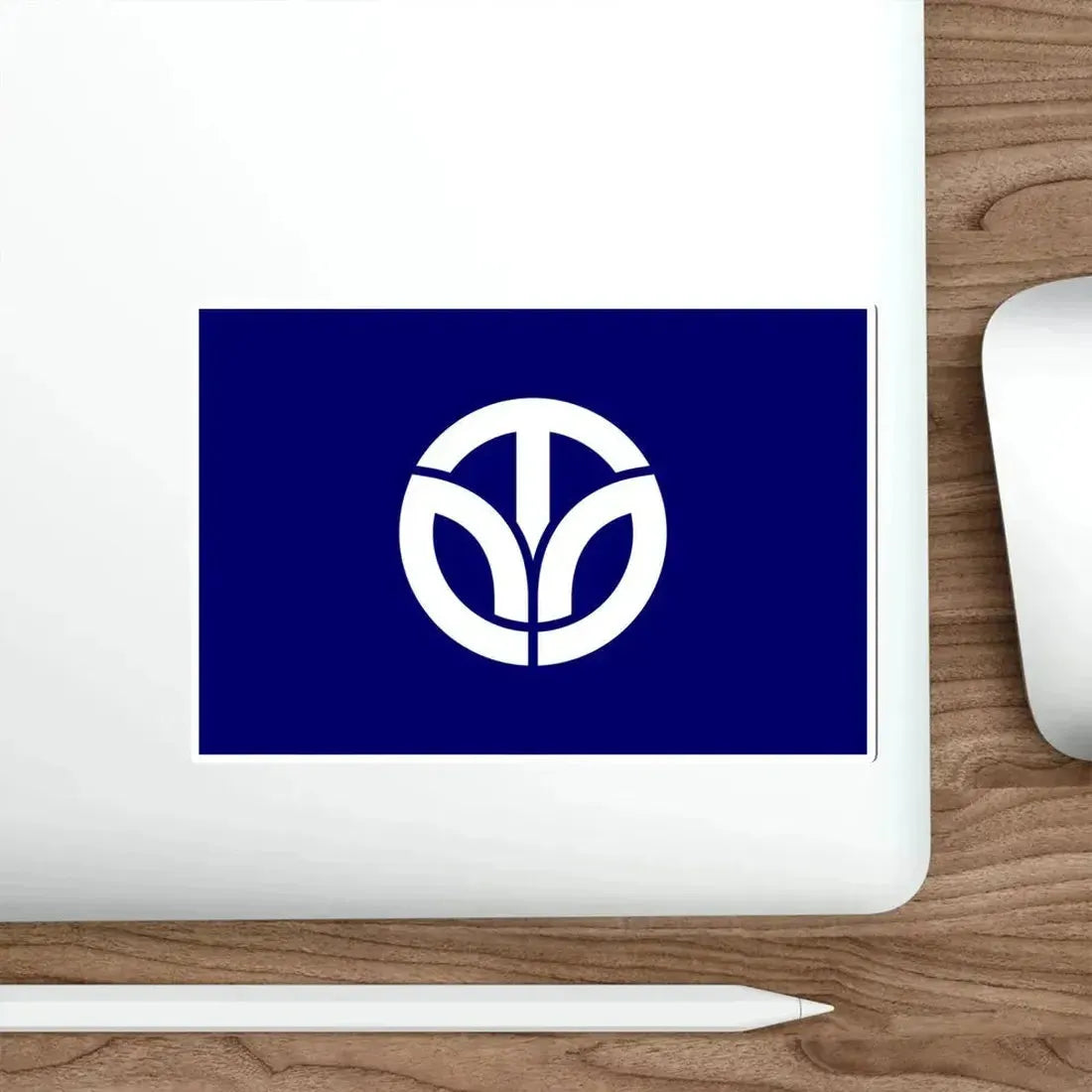Flag of Fukui Prefecture Japan STICKER Vinyl Die-Cut Decal - The Sticker Space
