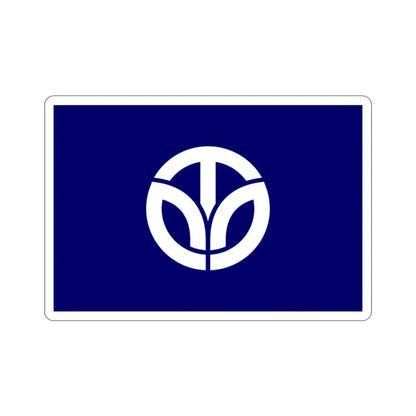 Flag of Fukui Prefecture Japan STICKER Vinyl Die-Cut Decal - The Sticker Space
