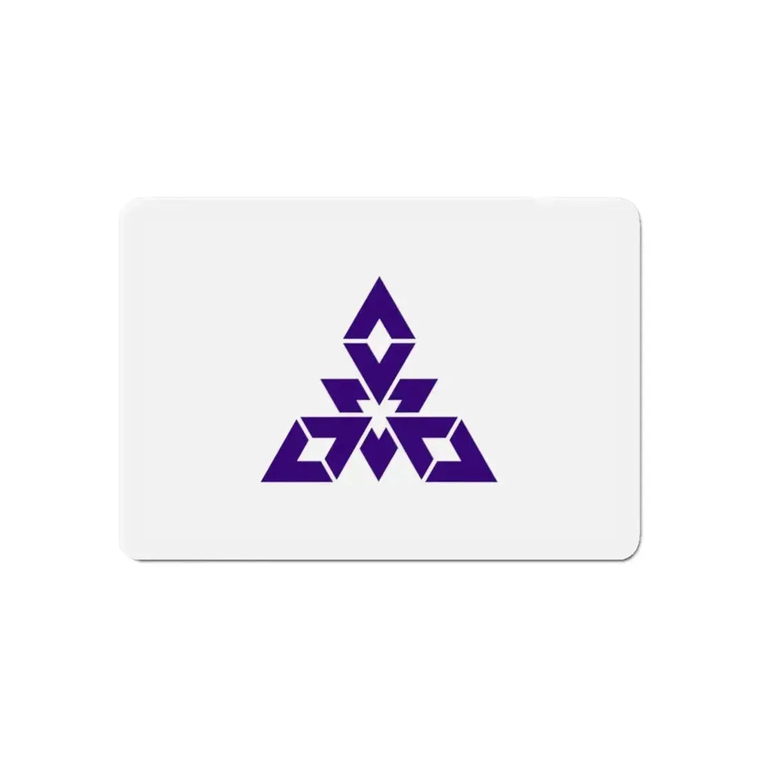 Flag of Fukuoka City Japan - Refrigerator Magnet - The Sticker Space