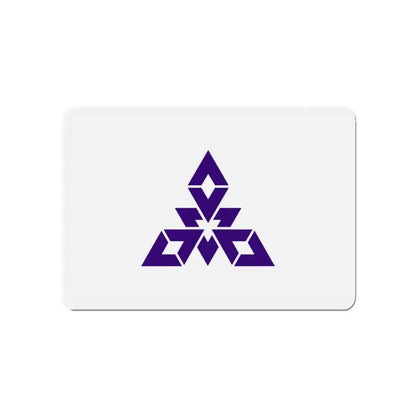 Flag of Fukuoka City Japan - Refrigerator Magnet - The Sticker Space