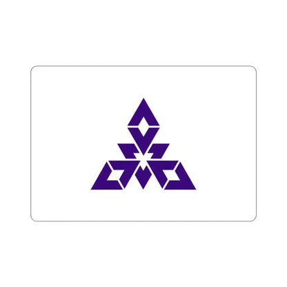 Flag of Fukuoka City Japan STICKER Vinyl Die-Cut Decal 2 Inch - The Sticker Space