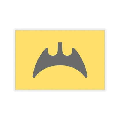 Flag of Fukuyama Hiroshima Japan - STICKER Vinyl Kiss-Cut Decal 2 Inch Transparent - The Sticker Space