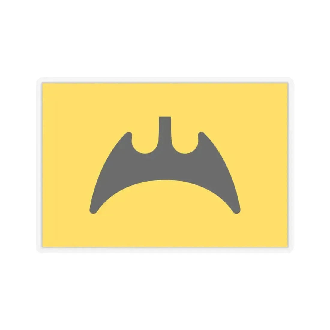 Flag of Fukuyama Hiroshima Japan - STICKER Vinyl Kiss-Cut Decal 3 Inch Transparent - The Sticker Space