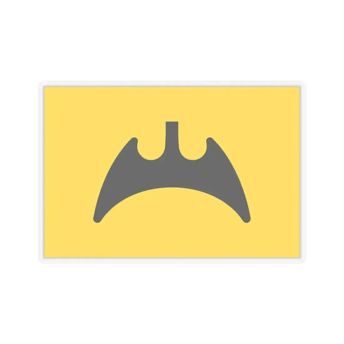 Flag of Fukuyama Hiroshima Japan - STICKER Vinyl Kiss-Cut Decal 4 Inch Transparent - The Sticker Space