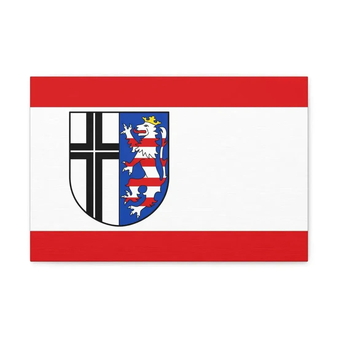Flag of Fulda Germany - Canvas Wall Art - The Sticker Space
