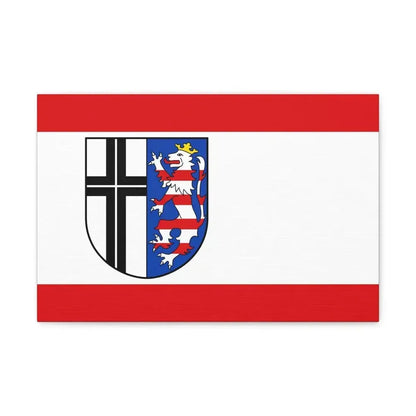 Flag of Fulda Germany - Canvas Wall Art - The Sticker Space