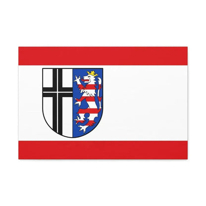 Flag of Fulda Germany - Canvas Wall Art - The Sticker Space