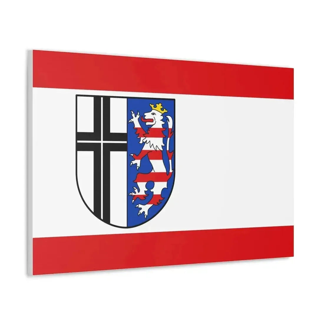 Flag of Fulda Germany - Canvas Wall Art - The Sticker Space