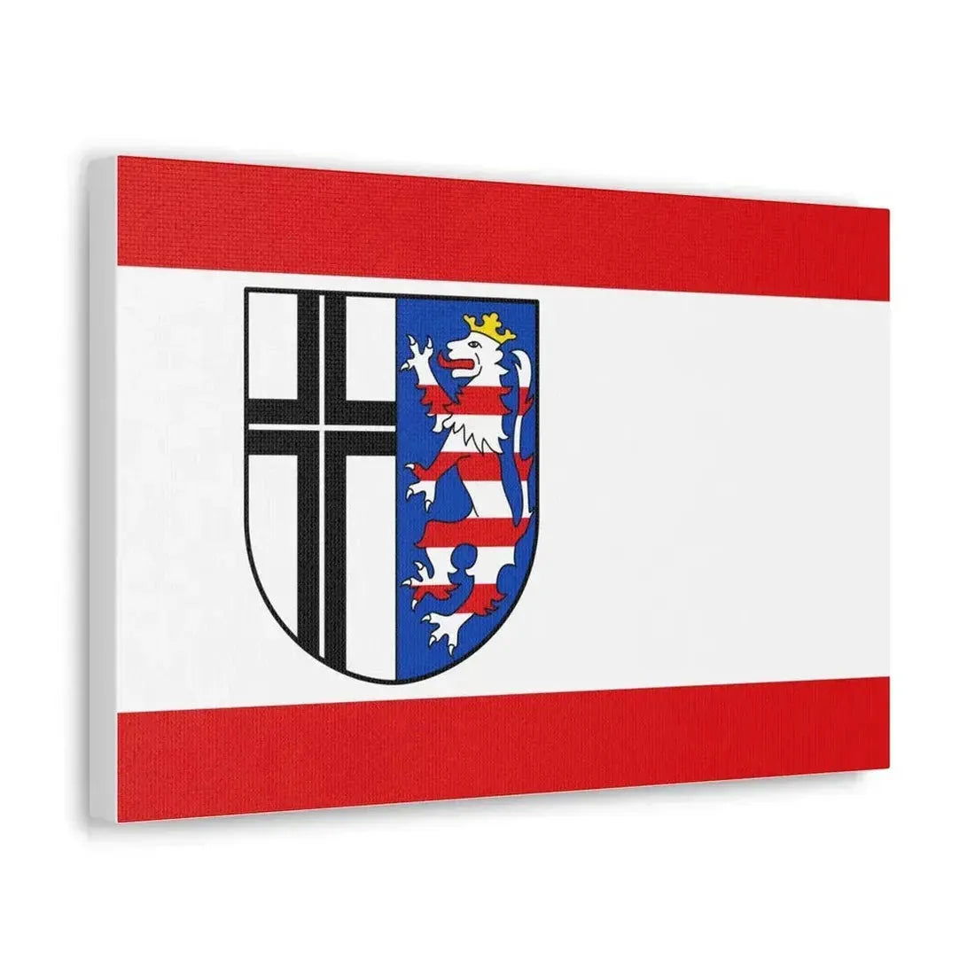 Flag of Fulda Germany - Canvas Wall Art - The Sticker Space