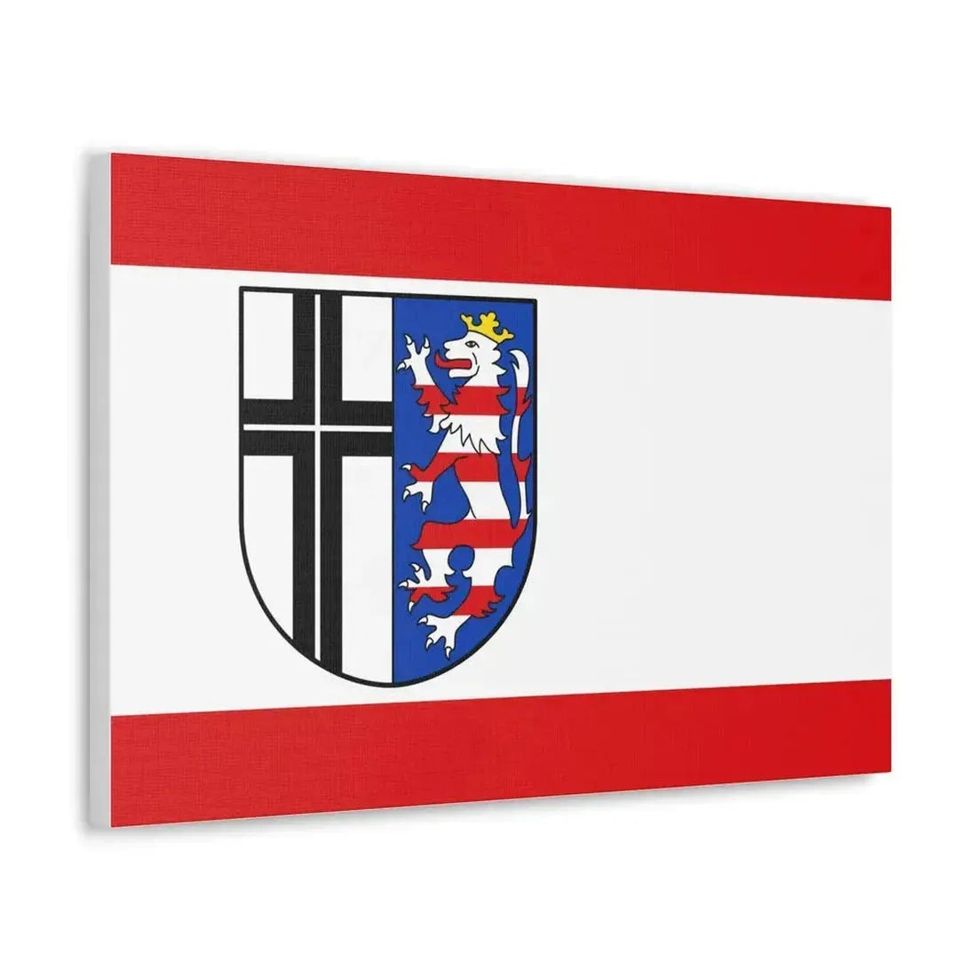 Flag of Fulda Germany - Canvas Wall Art - The Sticker Space