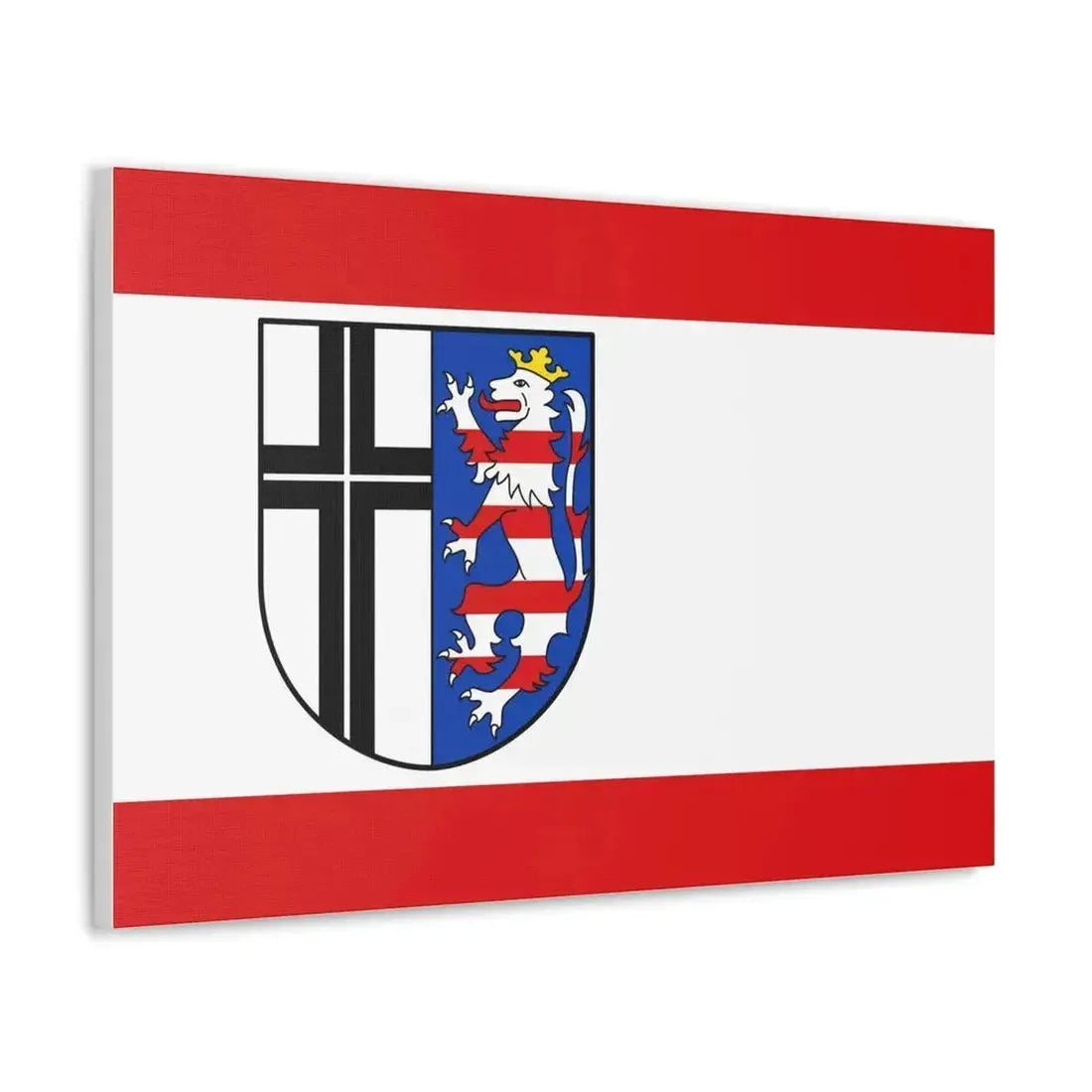 Flag of Fulda Germany - Canvas Wall Art - The Sticker Space