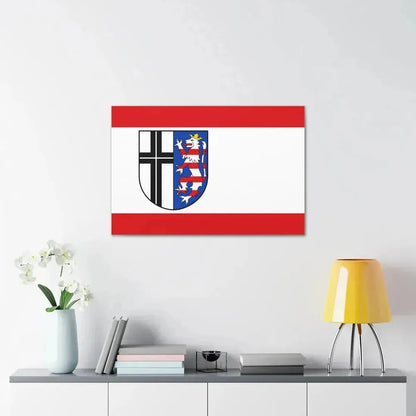 Flag of Fulda Germany - Canvas Wall Art - The Sticker Space