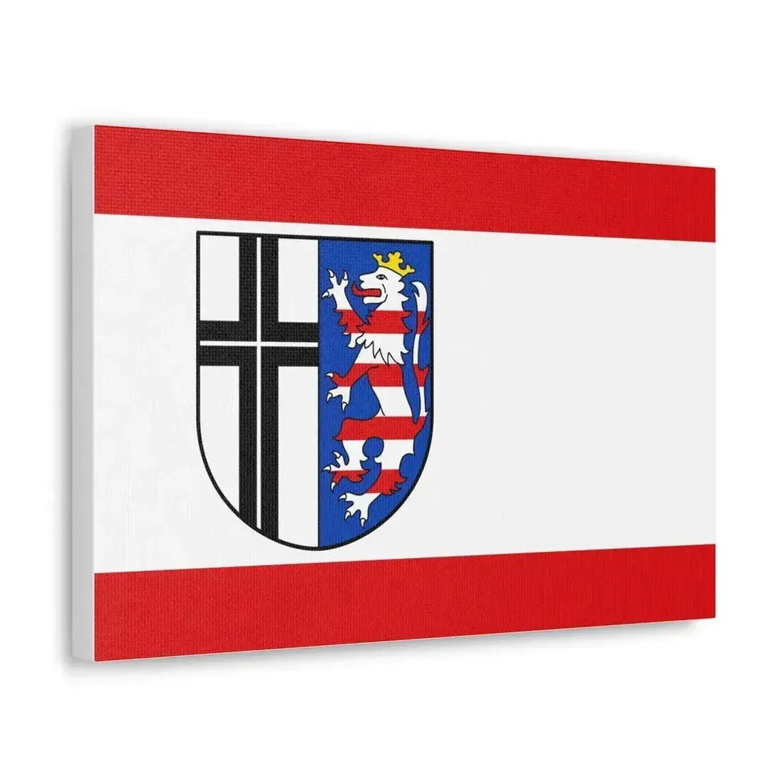 Flag of Fulda Germany - Canvas Wall Art - The Sticker Space