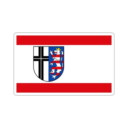 Flag of Fulda Germany STICKER Vinyl Die-Cut Decal 5 Inch - The Sticker Space