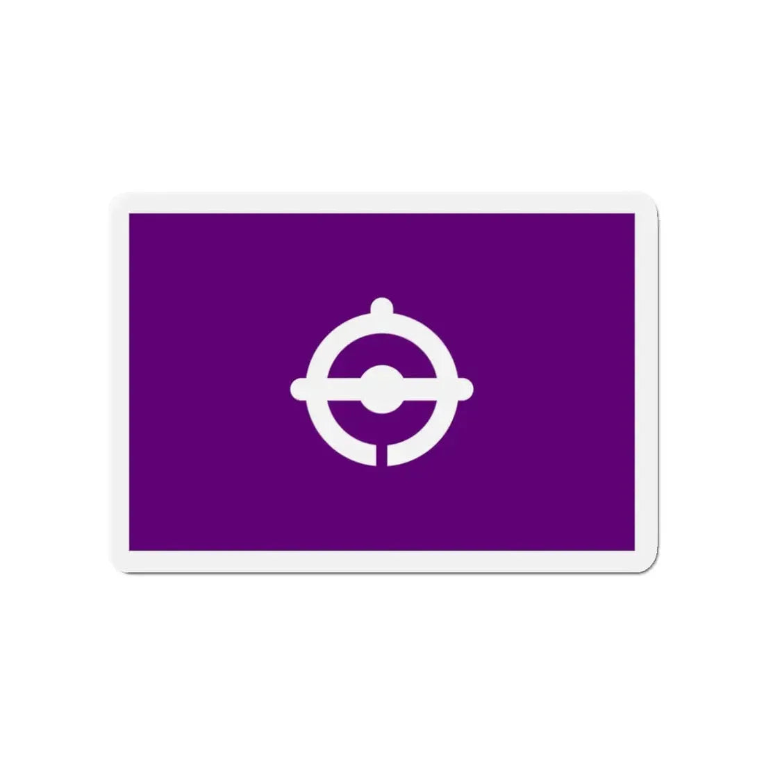 Flag of Funabashi Chiba Japan - Refrigerator Magnet 3 Inch - The Sticker Space